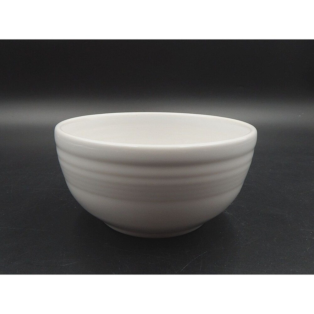 Fiesta Fiestaware Linen White Classic Rim Small Bowl 5.5 Wide 2.75 Tall